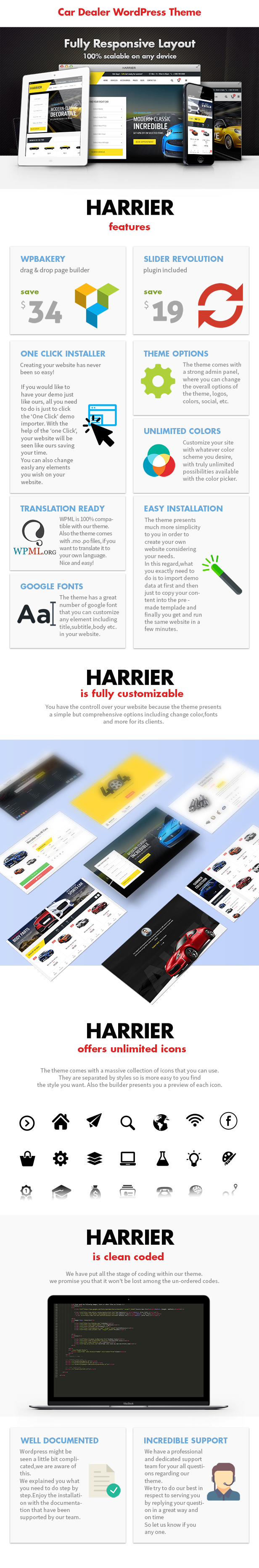 Harrier - Car Dealer and Automotive WordPress Theme - 3