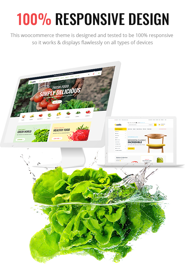 Qualis - Organic Food Responsive eCommerce WordPress Theme - 5