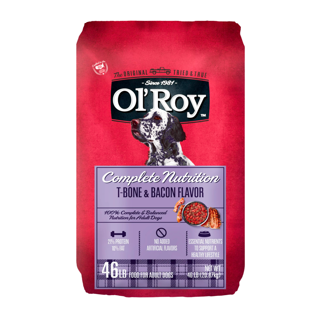 Ol’ Roy Complete Nutrition TBone & Bacon Flavor Dry Dog Food Pet Shop Theme