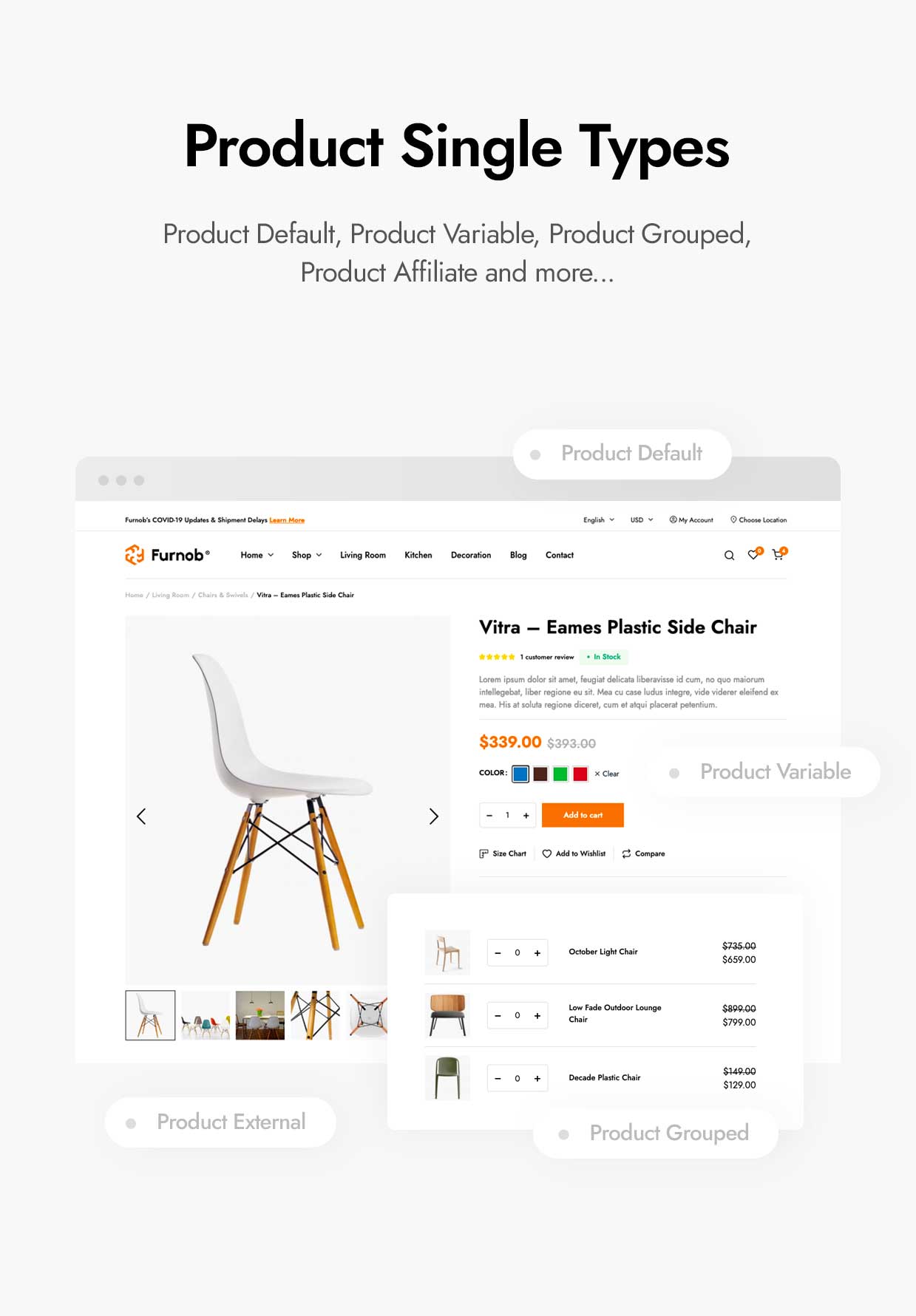 Furnob - Furniture Store WooCommerce Theme - 18