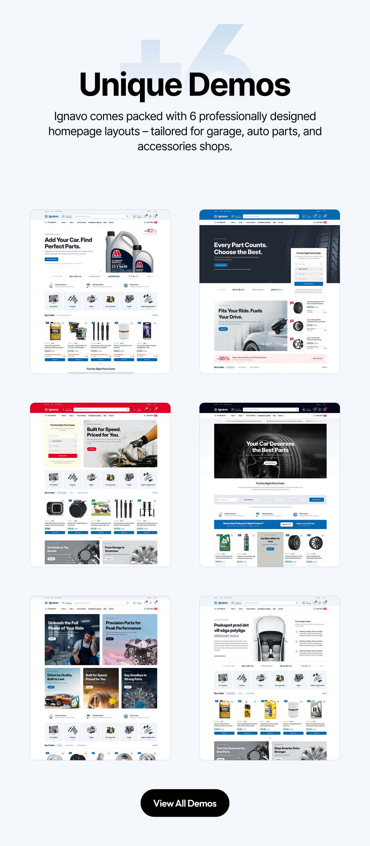 Ignavo - Auto Parts WooCommerce Theme - 3