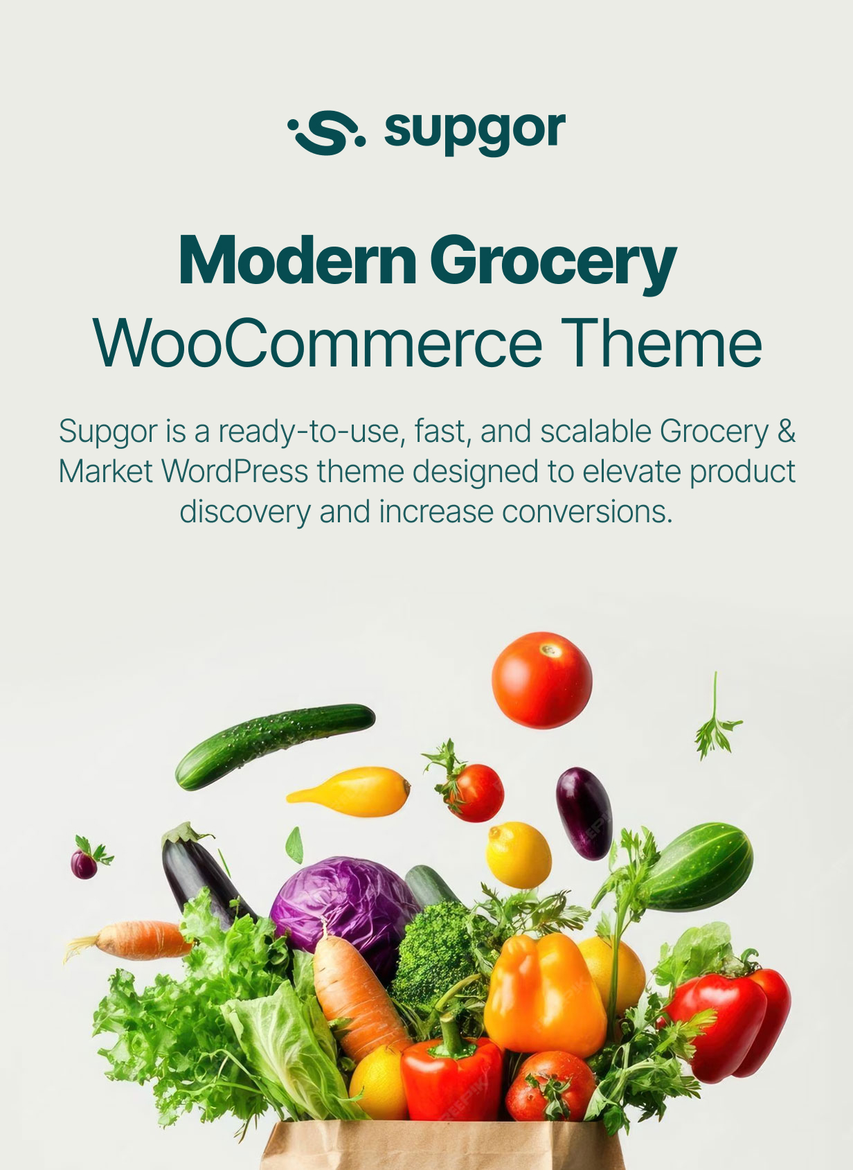 Supgor - Grocery Store and Food WordPress Theme - 1